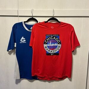 Bundle of 2 dry fit shirts